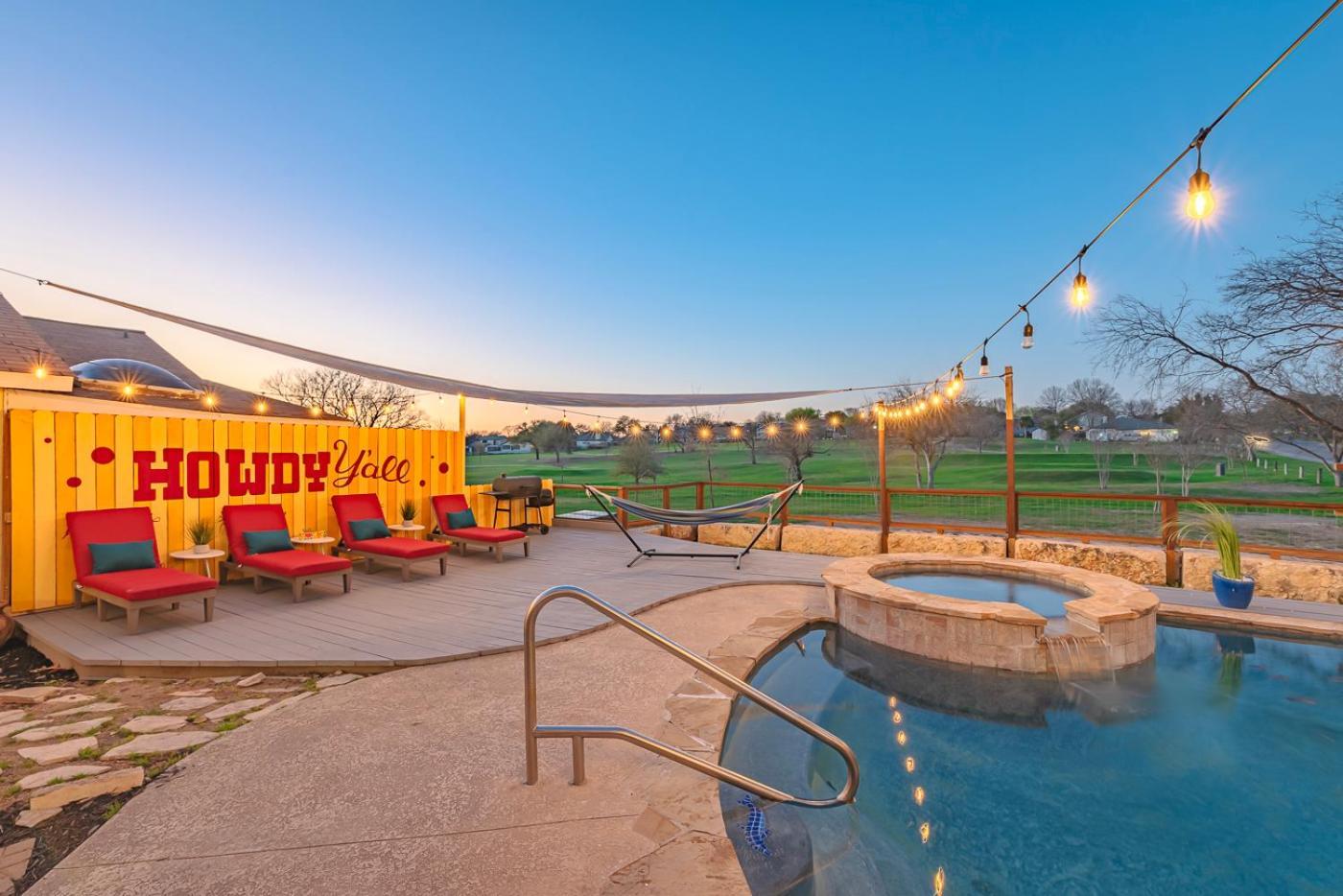 Stunning Pool Overlooking Golf Course & Game Room San Antonio Exterior foto