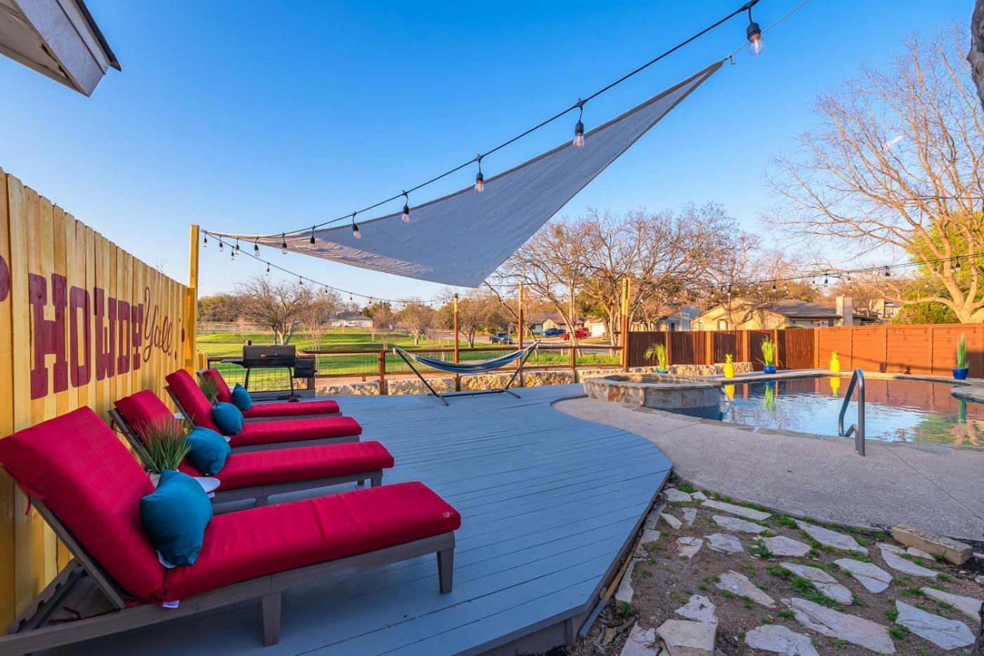 Stunning Pool Overlooking Golf Course & Game Room San Antonio Exterior foto